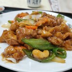 閻有記 - ランチ腰果鶏丁定食¥850