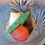 和み庵　篤屋 - 野菜と胡麻のペースト