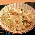 和み庵　篤屋 - 鯛としょうがのご飯