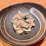 地葉はなれ - 2022.10.  胡瓜の胡麻和え