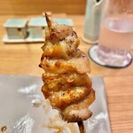 地葉はなれ - 2022.10.  親鶏のぼんじり