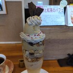クリクリ - 栗と紅茶のパフェ¥1050(~2022.12.12)