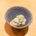 鮨 さかい - たら白子お浸し