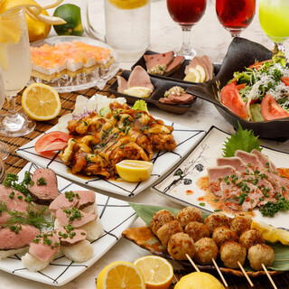 Banquet plans where you can enjoy vegetable comb rolls and Teppan-yaki Gyoza / Dumpling start at 3,000 yen!