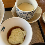 食堂 幸福 - 茶碗蒸しと手作り豆腐