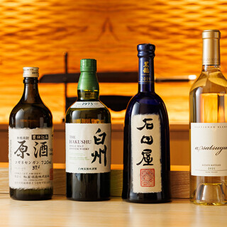 日本酒やワインなど、質の高い銘酒で彩るペアリングのご提案