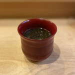 鮨駒 - 青さの味噌汁