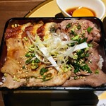 魚沼釜蔵総本店 - 村上牛、牛たん、鰻、越後もち豚が入っています