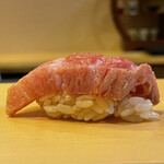 鮨駒 - 塩釜産大トロ柵漬