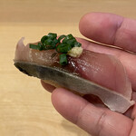 鮨駒 - 船上首折鯖