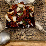 凛丹 一壺坊 - 豚肩ロース黒酢酢豚