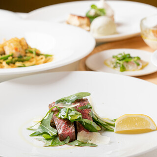 丁寧にシンプルに素材をピュアに活かした上質なイタリア料理