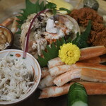 ビストロ割烹 YAOYA - 間人の特大こっぺ