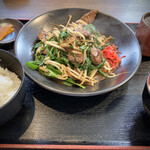 高麗館 - ■レバニラ定食 870円