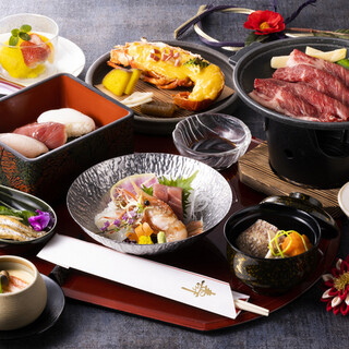 会席やお祝い膳などのメニューは多数ございます。