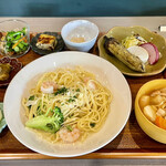 農園レストラン Nofu - お次に届く、高崎生パスタランチ　1700円