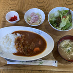 旬菜 とりどり - ビーフカレー900円