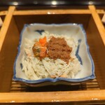 すし 良月 - 越前ガニの蒸し鮨