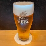 季節料理 よし野 - ビール