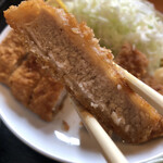 大衆食堂 定食のまる大 - 特選の断面（その２）