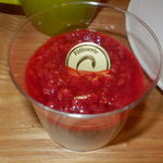 コレット - いちごのブランマンジェ３２０円