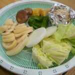 千弥農園 - 料理写真:焼き肉のお野菜