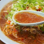 旭川ラーメン - スタミナラーメン（スープ）