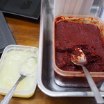 旭川ラーメン - 味変アイテム