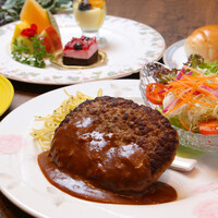 デラックスハンバーグランチ