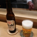 Nihon Ryouri Byakuya - ビール（小瓶）　660円＋サービス料10％