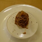 Felicita Pizzeria Trattoria - 神奈川県足柄産・早生和栗のモンブラン