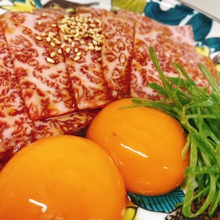 《Premium Yukhoe》《Yaki Shabu》Special dishes that fully enjoy Kobe beef