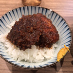 斗香庵 OJIMA - 朝の味噌カツ茶碗