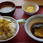 龍野堂本食堂 - 朝定食(420円)