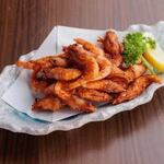 Fried sweet shrimp