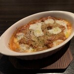 MILLE FIORI - トリッパのトマト煮込みグラタン