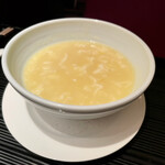 中国料理 カリュウ(ヨコハマ グランド インターコンチネンタル ホテル) - アラカルト　コーンスープハーフ　2022.11