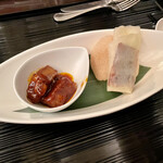 中国料理 カリュウ(ヨコハマ グランド インターコンチネンタル ホテル) - 北京ダックとスペアリブの煮込み　2022.11