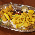 ガネーシュ - オイスタービリヤニコース(5500円)のカリフラワー＆カリフローレのパコラ