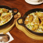 ガネーシュ - オイスタービリヤニコース(5500円)のオイスタービリヤニ