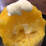 こひる庵 - 中にもヨーグルトソース