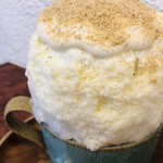 こひる庵 - たっぷりの白ごまチーズクリームに白ごまもたくさん！