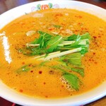 餃子の王将 - 日替わりランチ金曜日
            坦々麺スープ多め