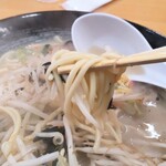 長崎屋 - 太い麺