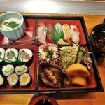 Sushihonkegemmon - にぎり定食￥1,500
