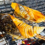 銀鱈魚串鹽味/醬汁