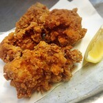〆そば屋 - 料理写真:地鶏の唐揚げ！数量限定、売切御免！