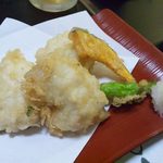 どんまい - 2013.5. \2,000コース⑤　ハモ天ぷら