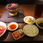 西光園 - 焼肉定食８００円