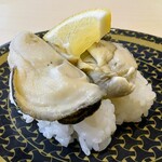 Hama sushi - 「広島県産牡蠣握り」税込165円
